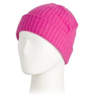 PORTOLANO Cashmere Ribbed Beanie
